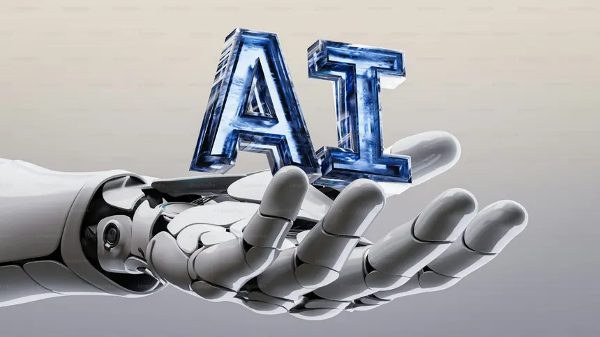 Future Tech Workspace Image (without people)  Purpose:  Main homepage banner About page header Educational innovation section AI-powered learning platform promotion  Message it conveys:  The future of education is intelligent, digital, personalized, and technology-driven.